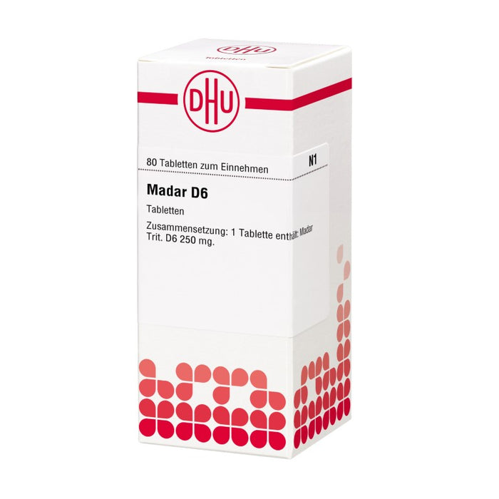 DHU Madar D6 Tabletten, 80 pcs. Tablets