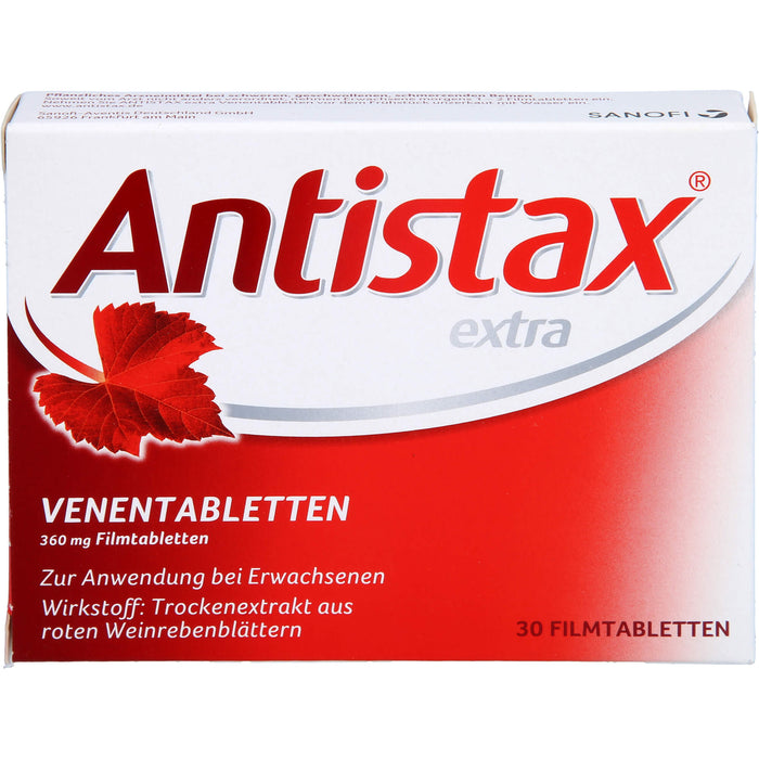 Antistax extra Venentabletten, 30 pc Tablettes