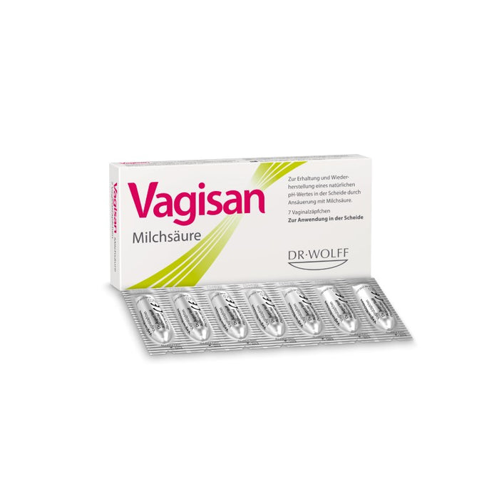 Vagisan Milchsäurezäpfchen, 7 pcs. Suppositories