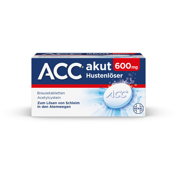 ACC akut 600 mg Hustenlöser Brausetabletten, 20 St. Tabletten