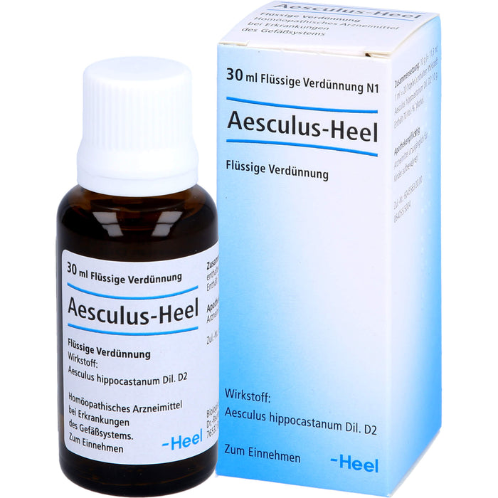 Aesculus-Heel Tropfen bei Erkrankungen des Gefäßsystems, 30 ml Lösung