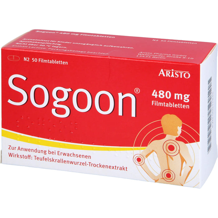 Sogoon 480 mg Filmtabletten, 50 pcs. Tablets