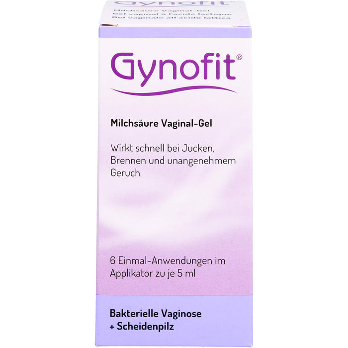 Gynofit Vaginalgel, 6 pcs. Single dose containers