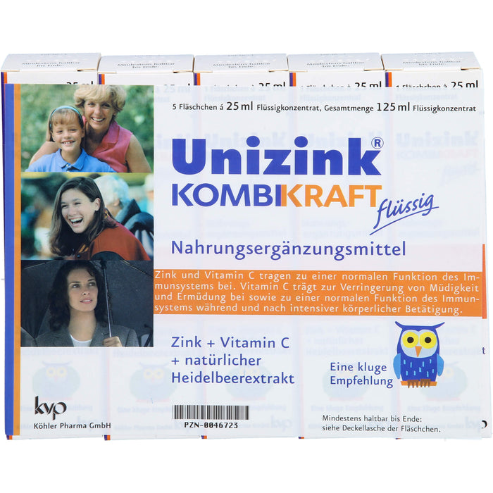 Unizink Kombikraft Fläschchen, 5 pc Biberons