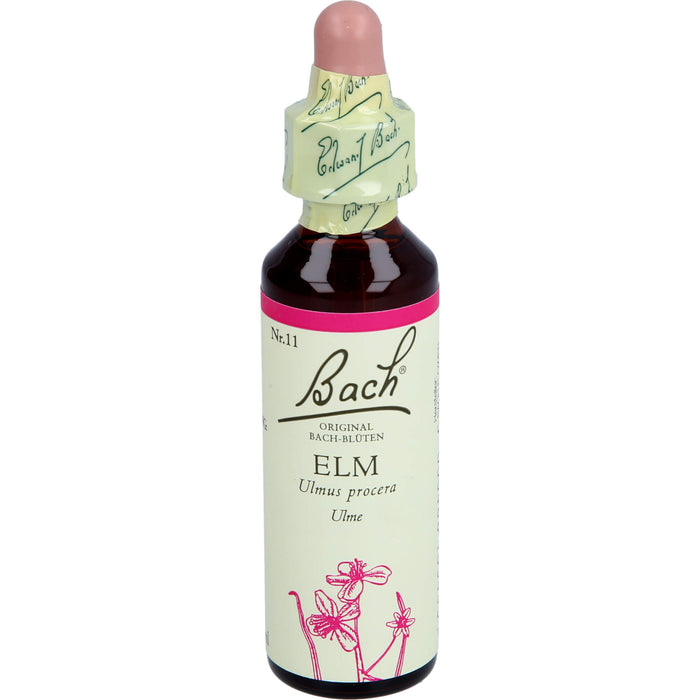 Bach Original Bach-Blüten Nr. 11 Elm Ulme Tropfen, 20 ml Lösung