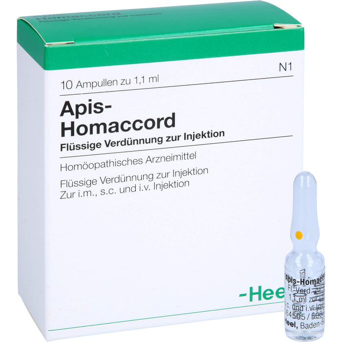 Apis-Homaccord Injektionslösung, 10 St. Ampullen