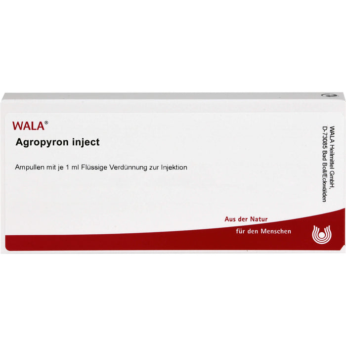 WALA Agropyron Inject Ampullen, 10 pc Ampoules