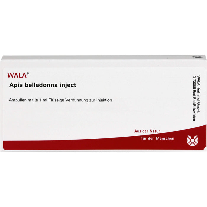 Apis Belladonna inject Wala Ampullen, 10 ml Ampoules