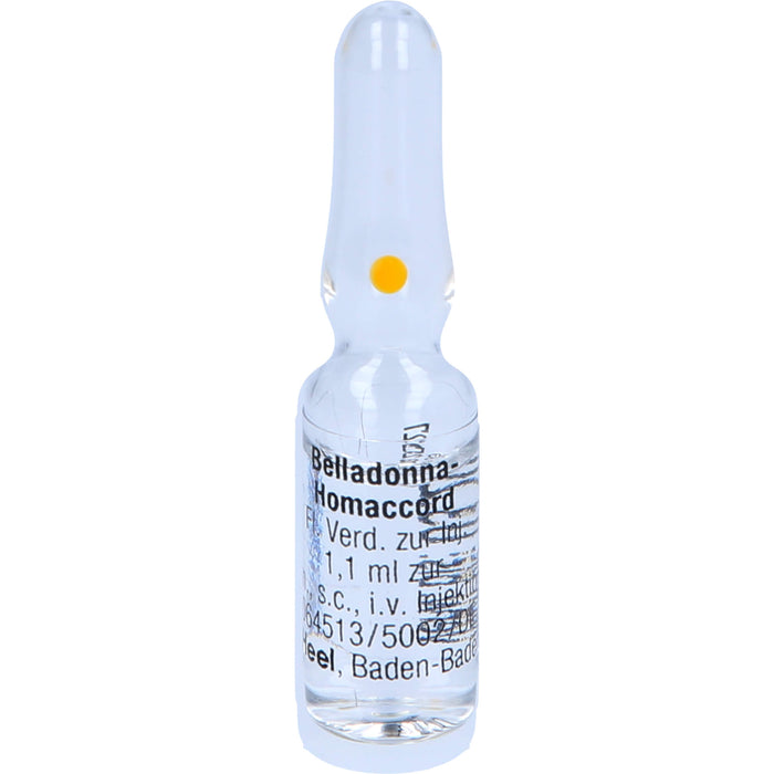 Belladonna-Homaccord flüssige Verdünnung, 10 pc Ampoules