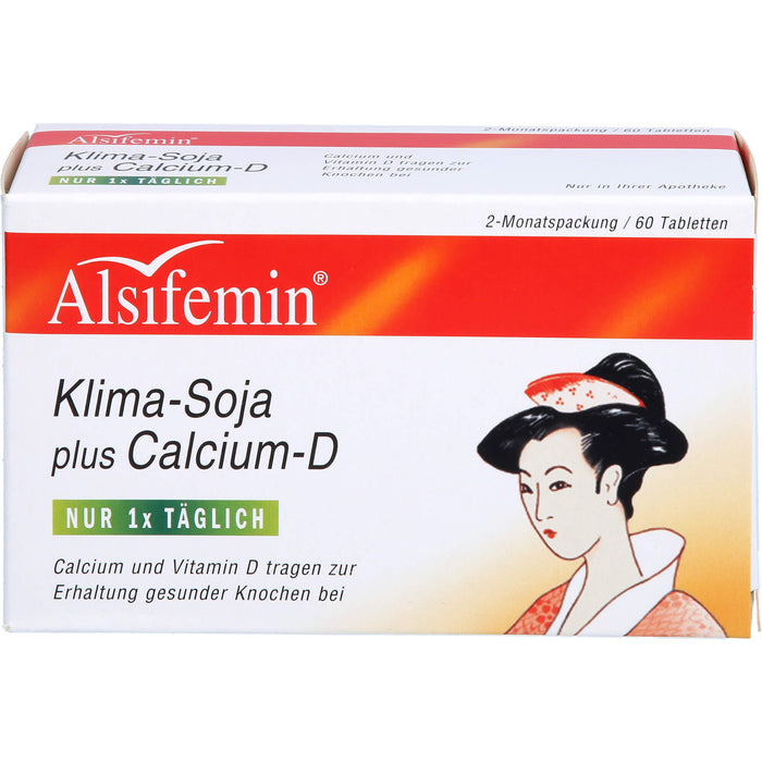 Alsifemin Klima-Soja plus Calcium-D Tabletten, 60 pc Tablettes