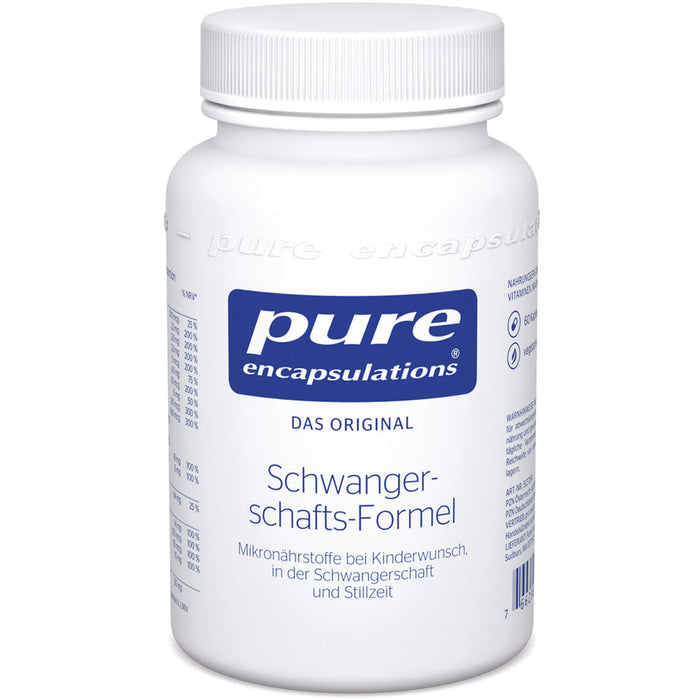 pure encapsulations Schwangerschafts-Formel Kapseln, 60 St. Kapseln