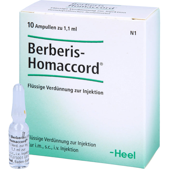 Berberis-Homaccord flüssige Verdünnung, 10 pcs. Ampoules