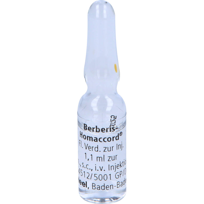 Berberis-Homaccord flüssige Verdünnung, 10 pc Ampoules