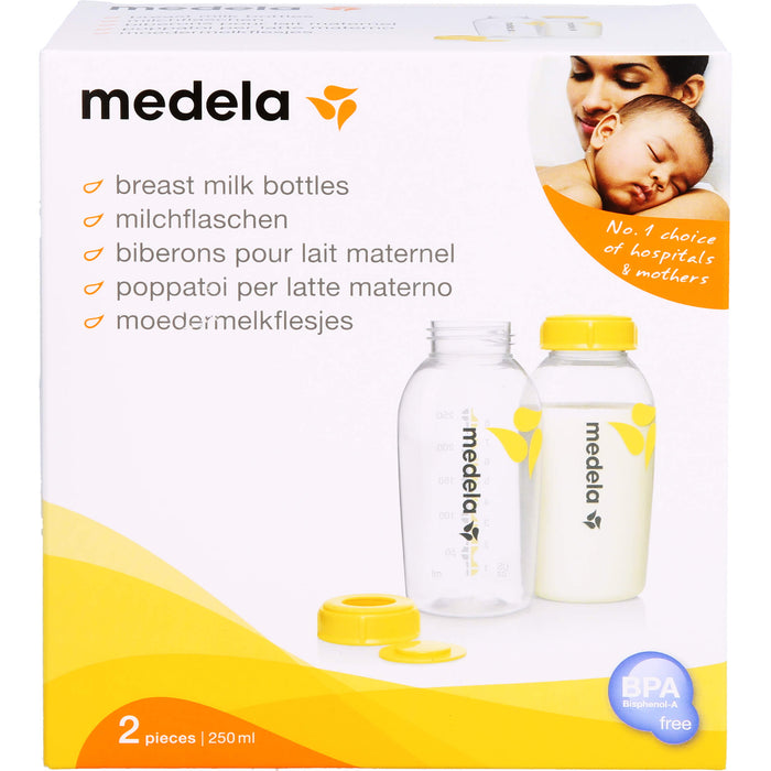 medela Muttermilchflaschenset 250 ml 2 St., 2 pc Bouteilles