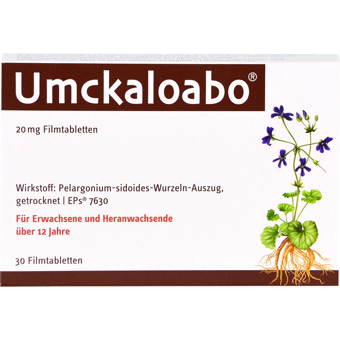 Umckaloabo 20 mg Filmtabletten, 30 St. Tabletten