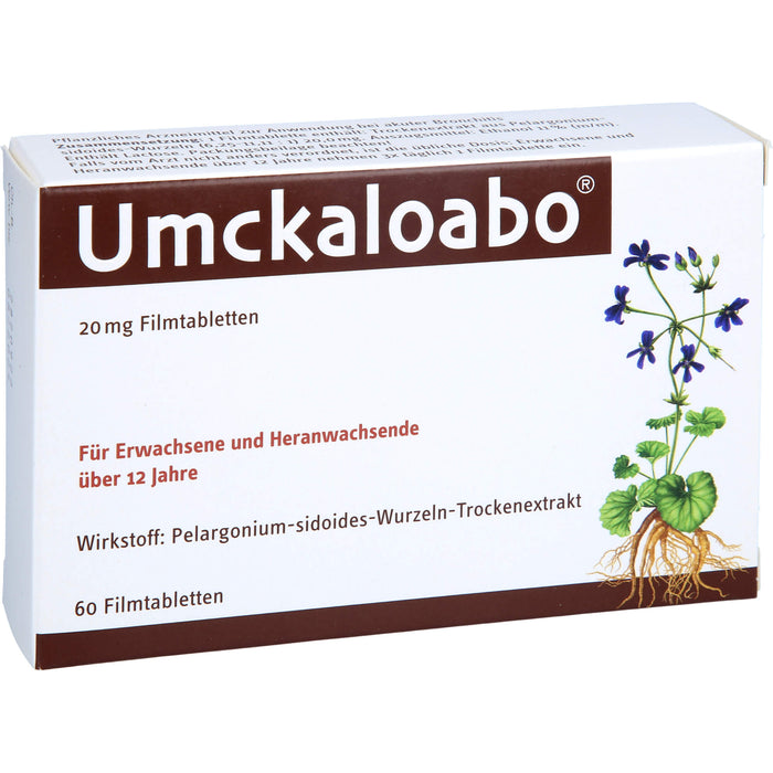 Umckaloabo 20 mg Filmtabletten, 60 pc Tablettes