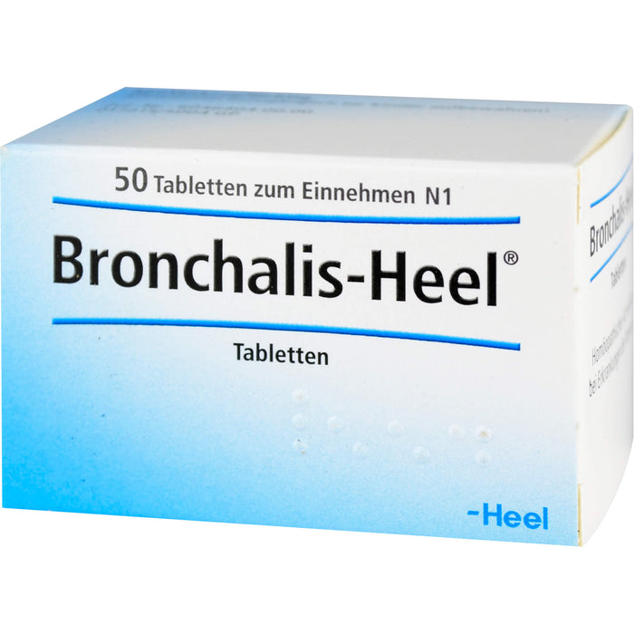 Bronchalis-Heel Tabletten bei Erkrankungen der Atemwege, 50 pc Tablettes