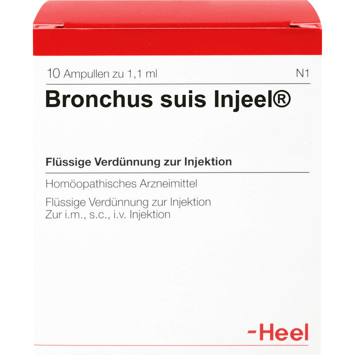 Bronchus suis-Injeel flüssige Verdünnung zur Injektion, 10 pcs. Ampoules