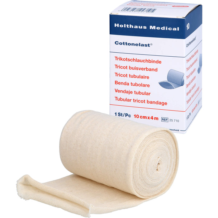 Holthaus Medical Cottonelast Trikotschlauchbinde 10 cm x 4 m, 1 pc Paquet