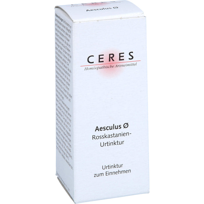 CERES Aesculus Urtinktur, 20 ml Lösung