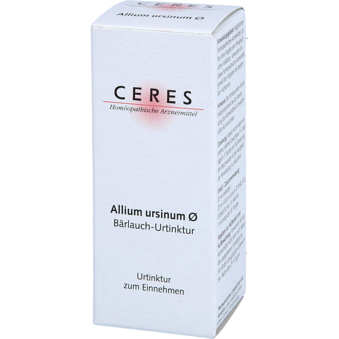 Ceres Allium ursinum Urtinktur, 20 ml Lösung