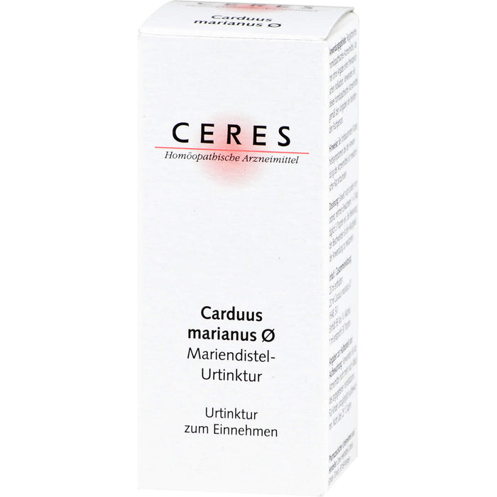 CERES Carduus marianus ø Urtinktur, 20 ml Lösung