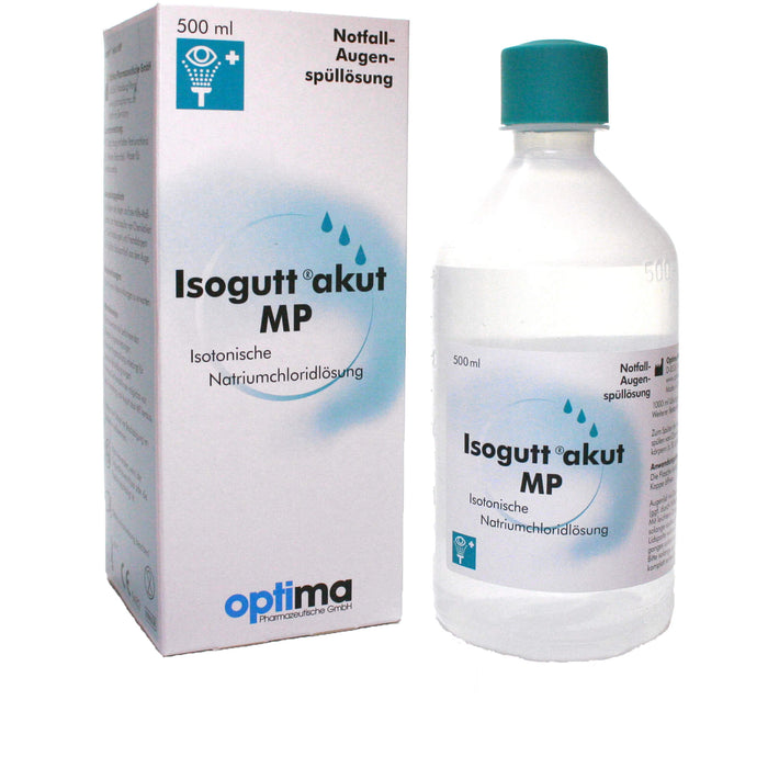 Isogutt akut MP Notfall-Augenspüllösung, Isotonische Natriumchloridlösung, 500 ml Solution