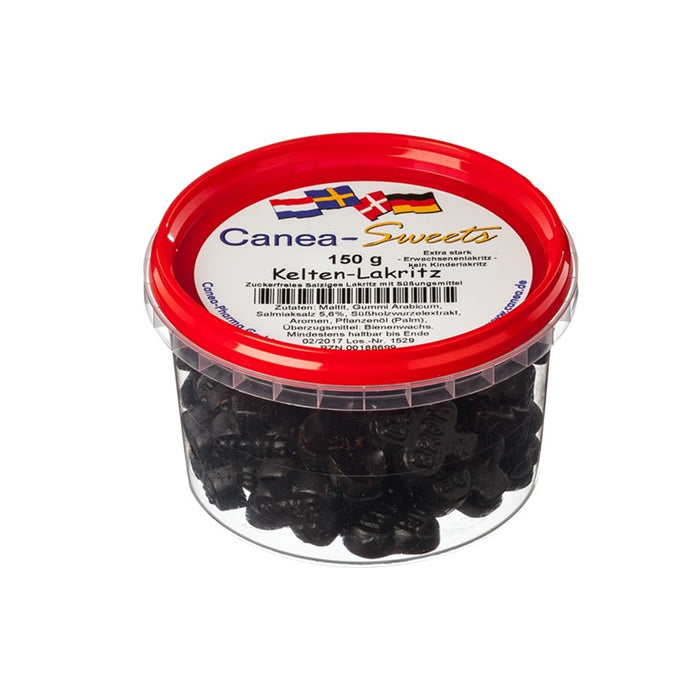 Canea-Sweets Kelten-Lakritz zuckerfrei, 150 g Candies