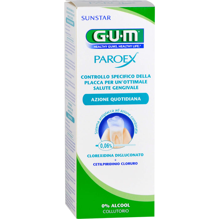 GUM Paroex 0,06% CHX Mundspülung, 500 ml Lösung