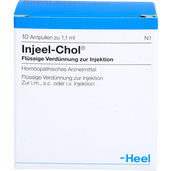 Heel Injeel-Chol flüssige Verdünnung zur Injektion, 10 pcs. Ampoules