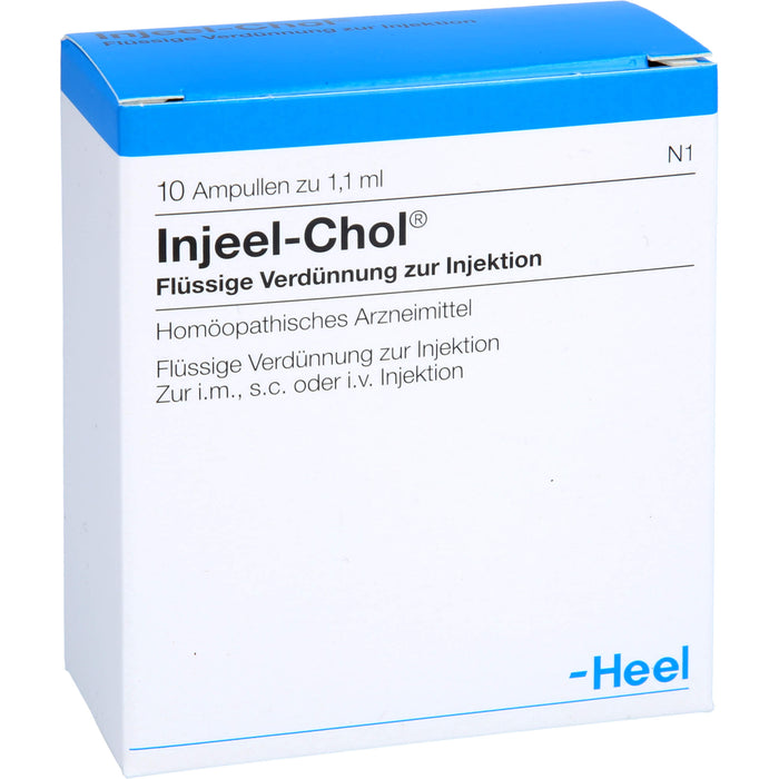 Heel Injeel-Chol flüssige Verdünnung zur Injektion, 10 pcs. Ampoules