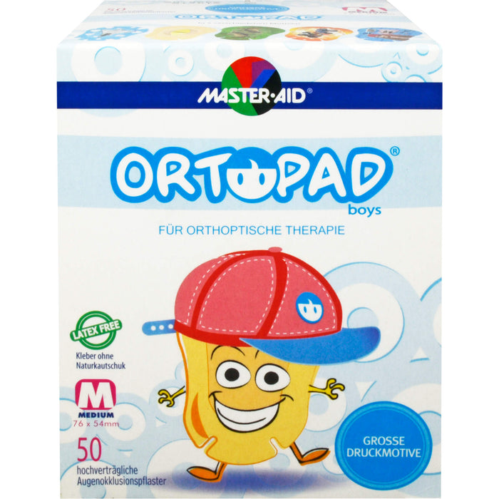 Ortopad for boys medium, 50 St PFL