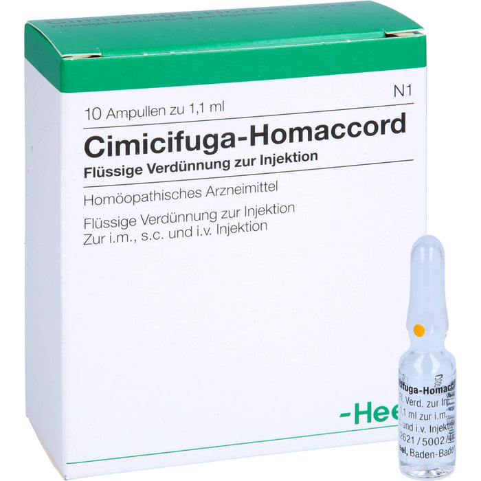 Heel Cimicifuga-Homaccord flüssige Verdünnung zur Injektion, 10 pcs. Ampoules