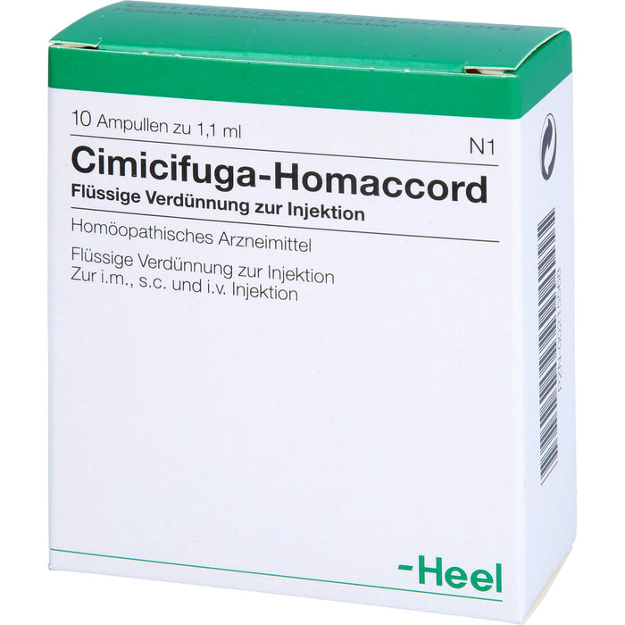 Heel Cimicifuga-Homaccord flüssige Verdünnung zur Injektion, 10 pcs. Ampoules