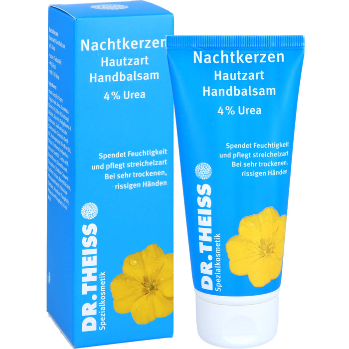 Dr. Theiss Nachtkerzen Hautzart Handbalsam spendet Feuchtigkeit und pflegt streichelzart, 100 ml Creme