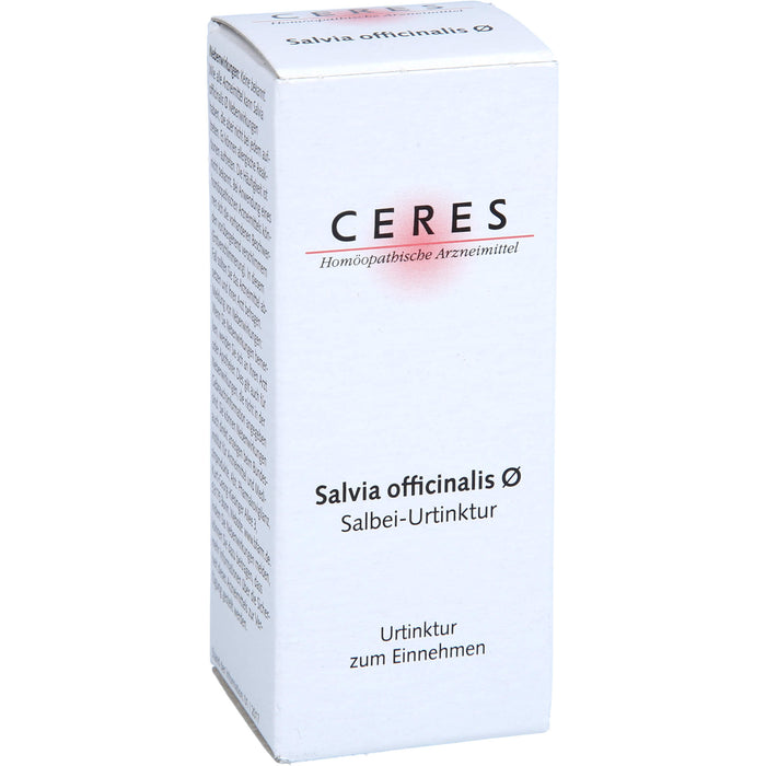 CERES Salvia officinalis Urtinktur, 20 ml Lösung