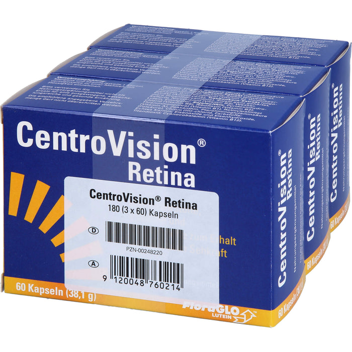 CentroVision Retina Kapseln, 180 pcs. Capsules