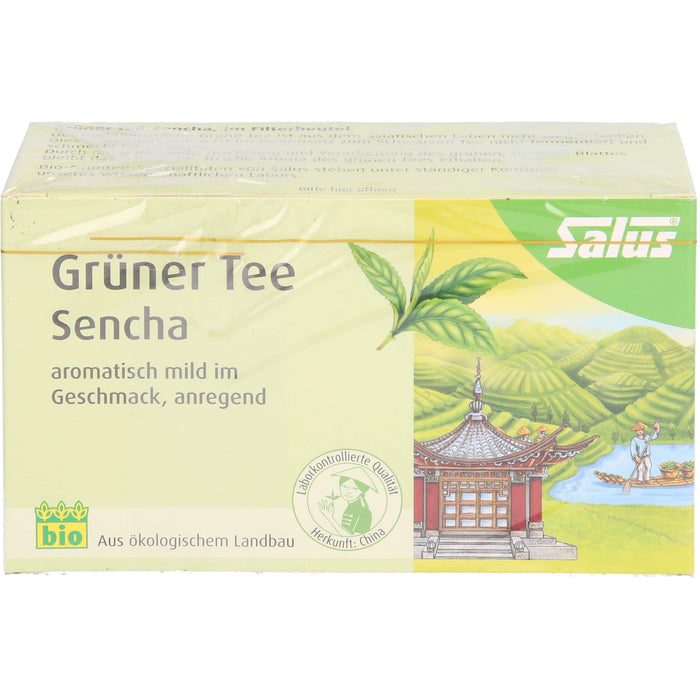 Salus Grüner Tee Sencha, 15 pcs. Filter bag