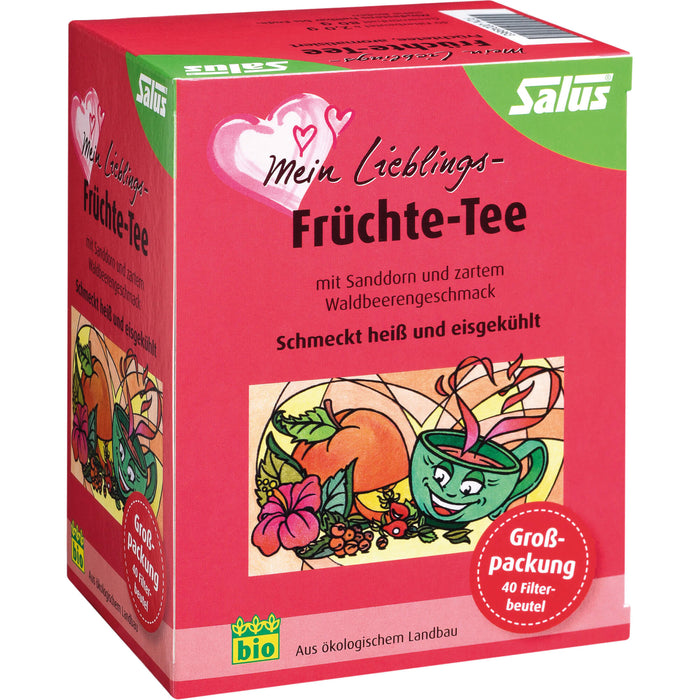 Mein Lieblings-Früchte-Tee bio Salus, 40 St FBE