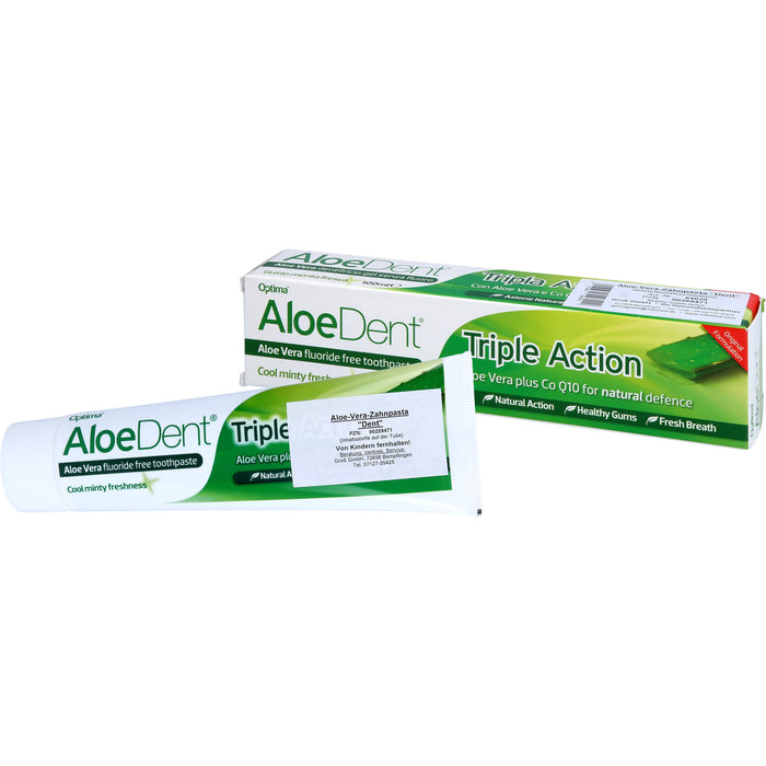 AloeDent Triple Action Zahnpasta, 100 ml Dentifrice