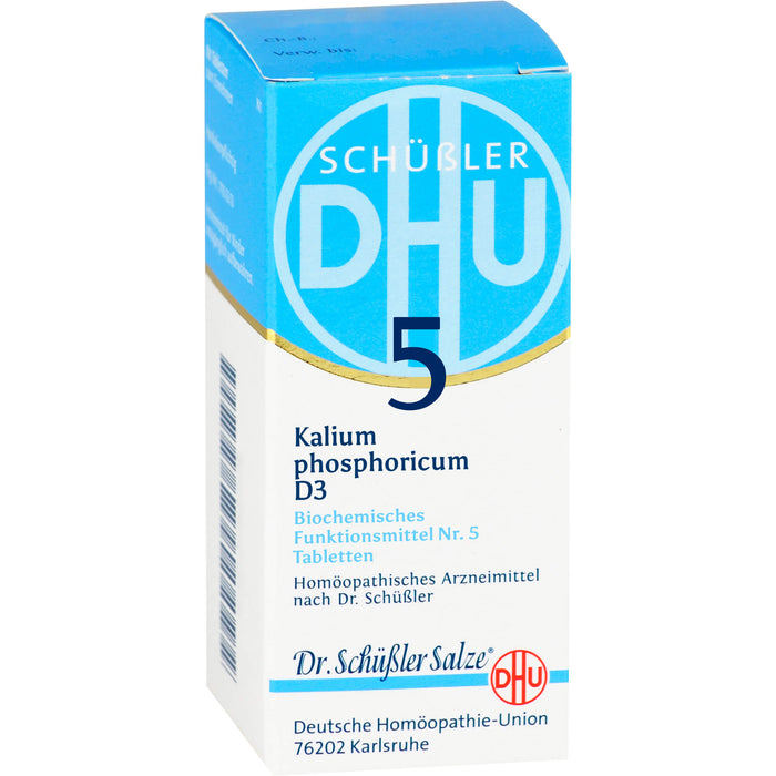 DHU Schüßler-Salz Nr. 5 Kalium phosphoricum D 3 Tabletten, 80 pcs. Tablets