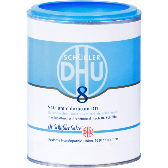 DHU Schüßler-Salz Nr. 8 Natrium chloratum D 12 Tabletten, 1000 pc Tablettes