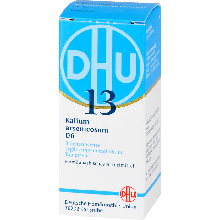 DHU Biochemie 13 Kalium arsenicosum D6 Tabletten, 80 pc Tablettes