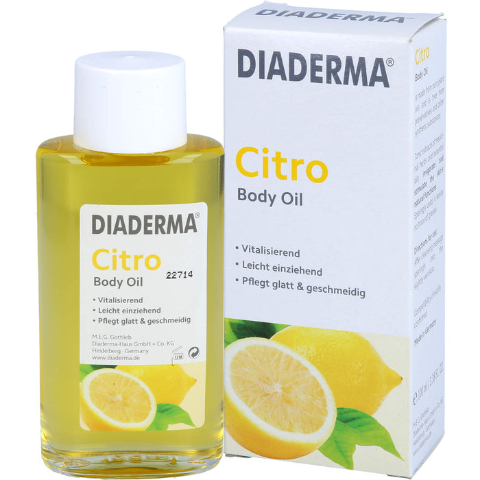 Diaderma Hautfunktionsöl Citro, 100 ml Huile