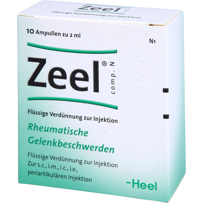 Zeel comp. N flüssige Verdünnung Rheumatische Gelenkbeschwerden, 10 pc Ampoules