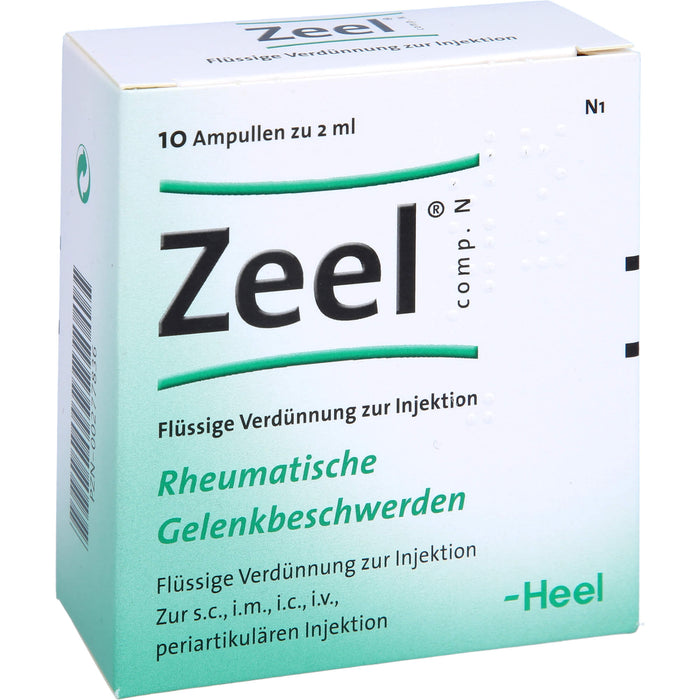 Zeel comp. N flüssige Verdünnung Rheumatische Gelenkbeschwerden, 10 pc Ampoules