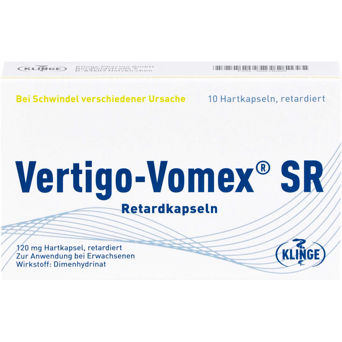 Vertigo-Vomex SR Retardkapseln, 10 pcs. Capsules