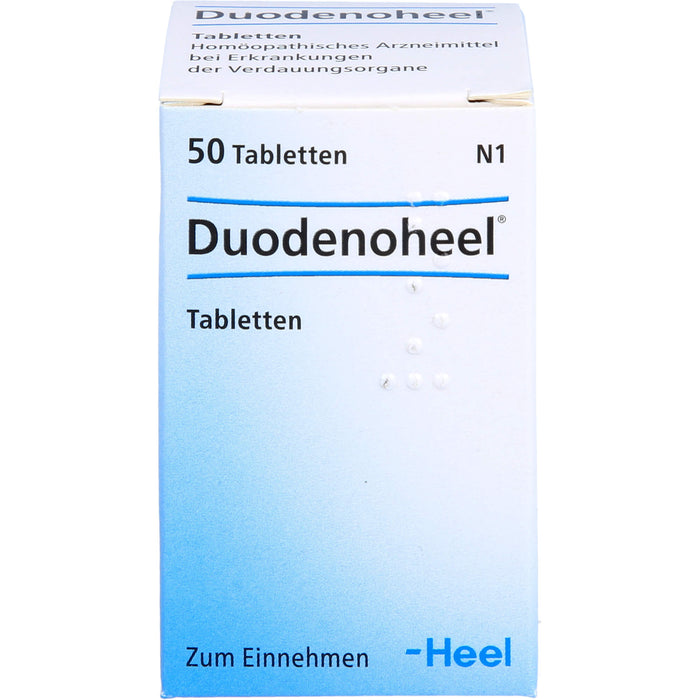 Duodenoheel Tabletten bei Erkrankungen der Verdauungsorgane, 50 pcs. Tablets