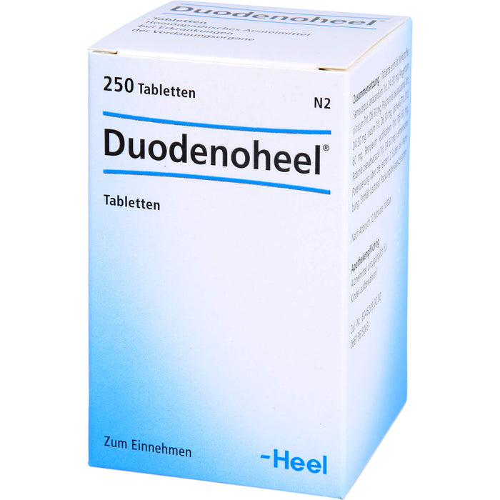 Duodenoheel Tabletten bei Erkrankungen der Verdauungsorgane, 250 pcs. Tablets