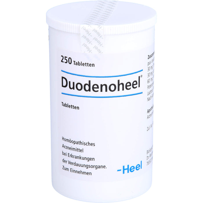 Duodenoheel Tabletten bei Erkrankungen der Verdauungsorgane, 250 pc Tablettes